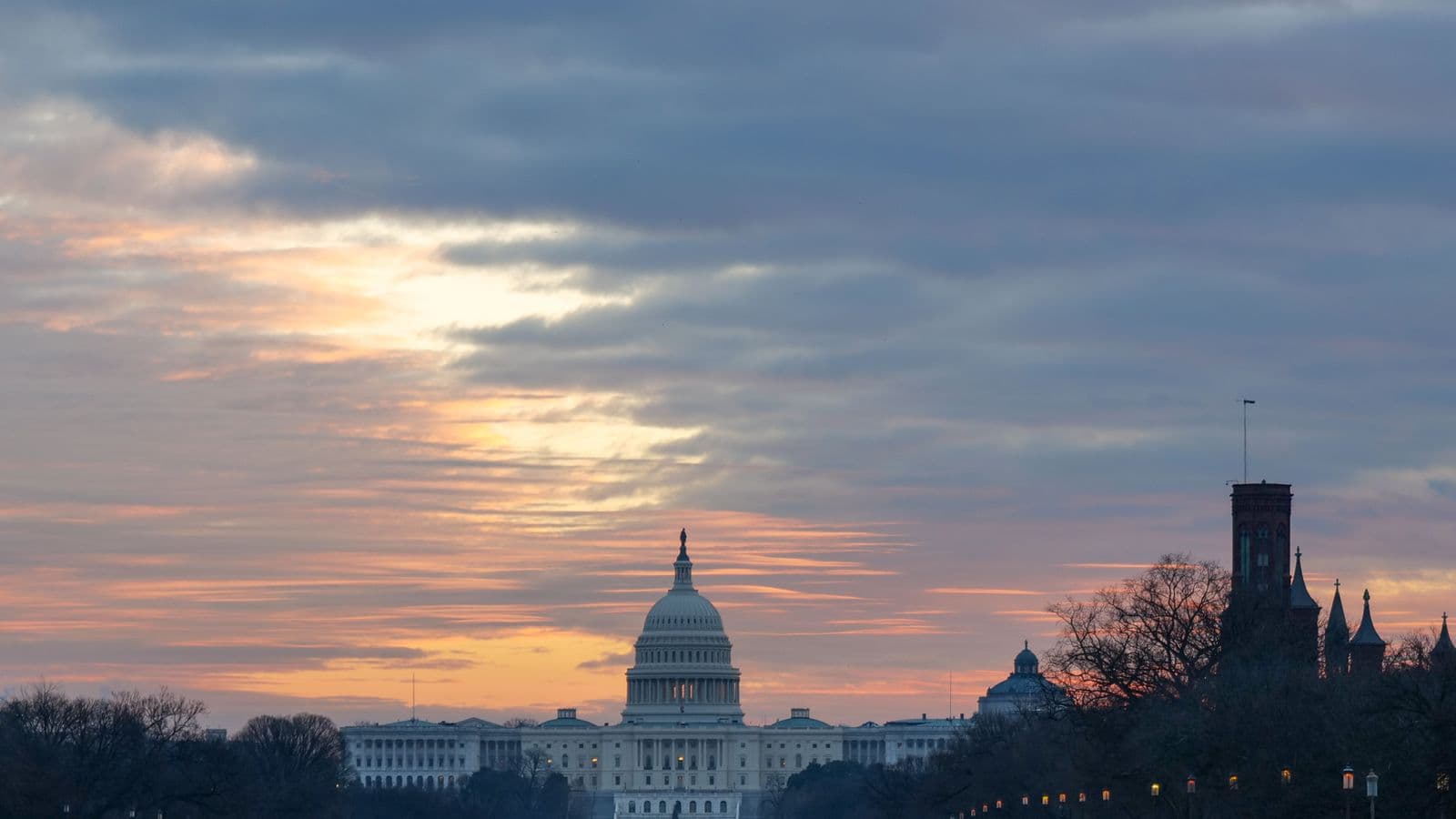 The U.S. Capitol dome in Washington DC, anchor of the GSA's non-standard per diem rate area covering DC, Northern Virginia and suburban Maryland